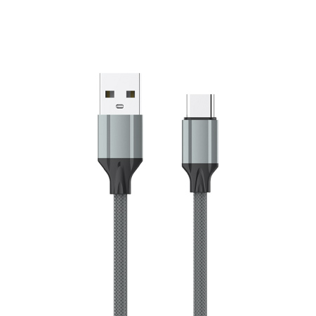 USB-кабель LDNIO LS441 Type-C (2.4А) 1 м серый