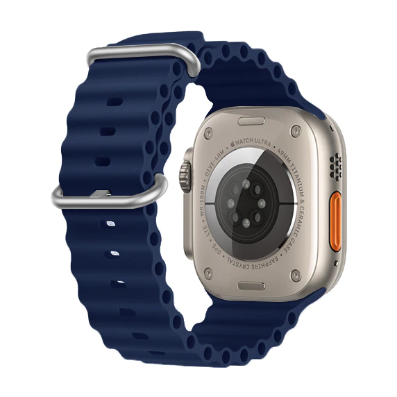 Ремешок Ocean Band Apple Watch 38/40/41 мм темно-синий