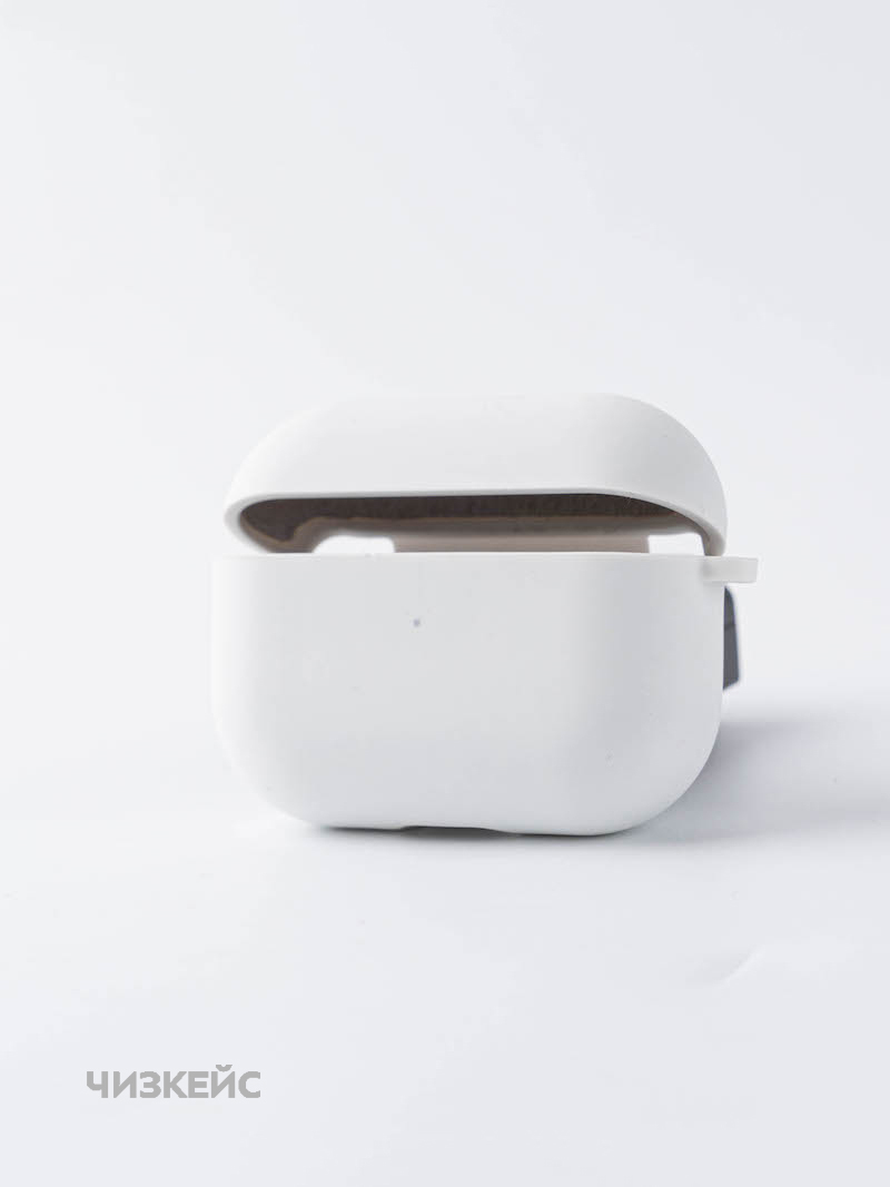 Чехол Apple AirPods Pro 3 Silicone Case белый