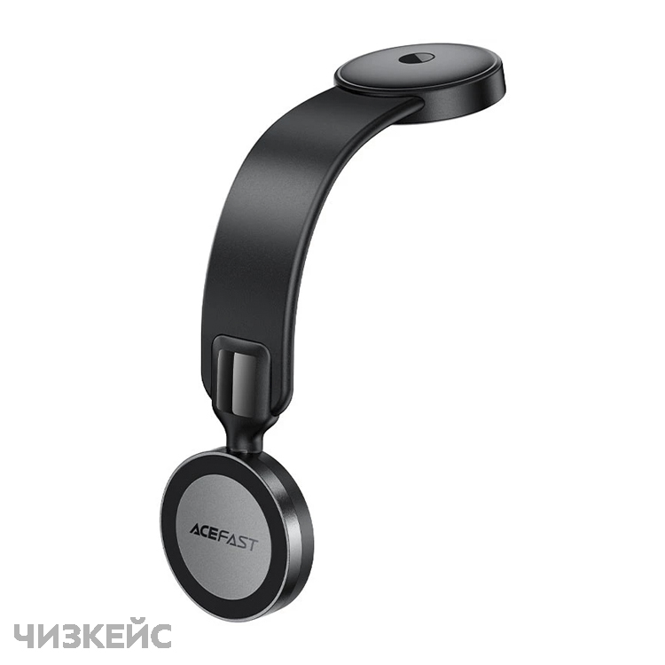 Автодержатель + АЗУ AceFast D37 (клеевая основа, Magsafe, 15W) черный