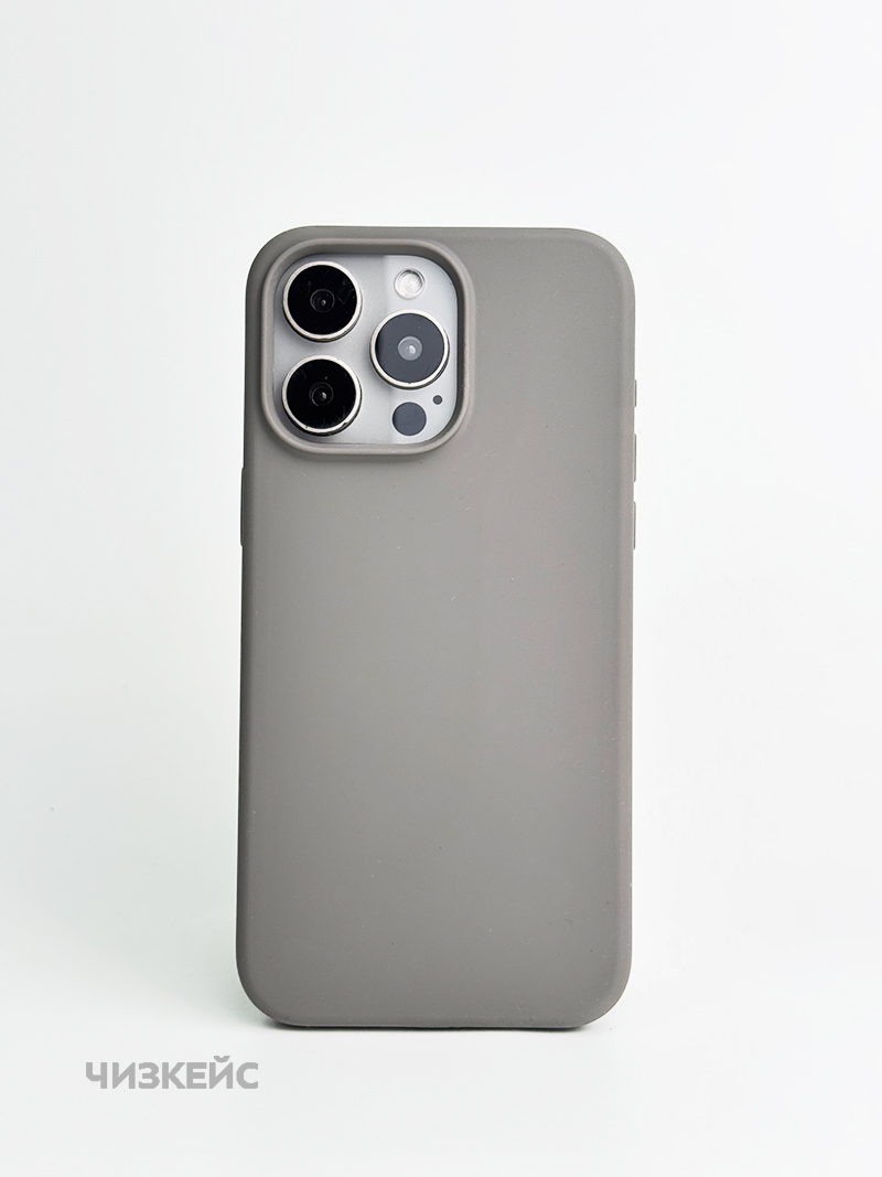 Чехол Палитра MagSafe iPhone 15 серый Чехол Палитра MagSafe iPhone 15 серый