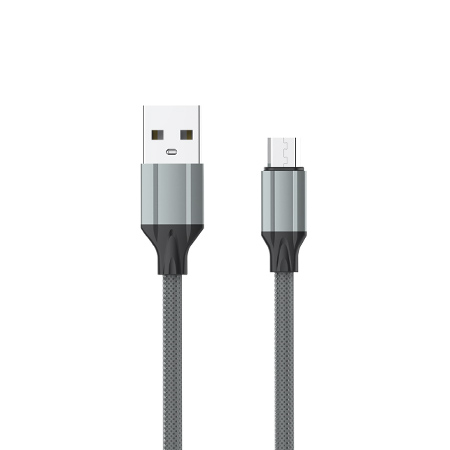 USB-кабель LDNIO LS441 Micro USB (2.4А) 1 м серый