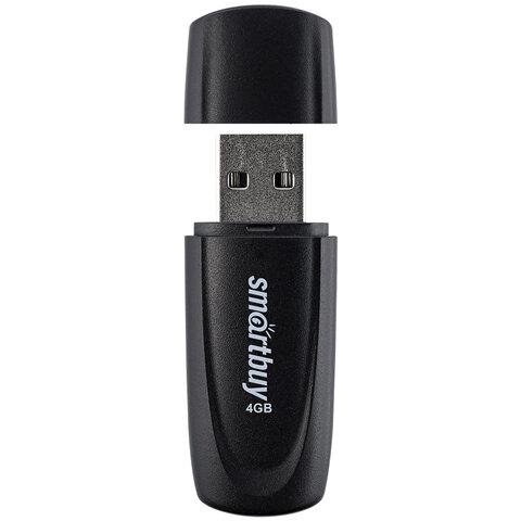 USB-накопитель 4 GB SmartBuy Scout черный