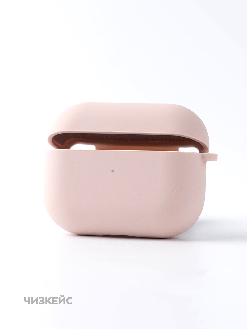 Чехол Apple AirPods Pro 3 Silicone Case розовый песок