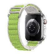Ремешок Alpine Loop Apple Watch 42/44/45/49 мм M белый/светло-зеленый
