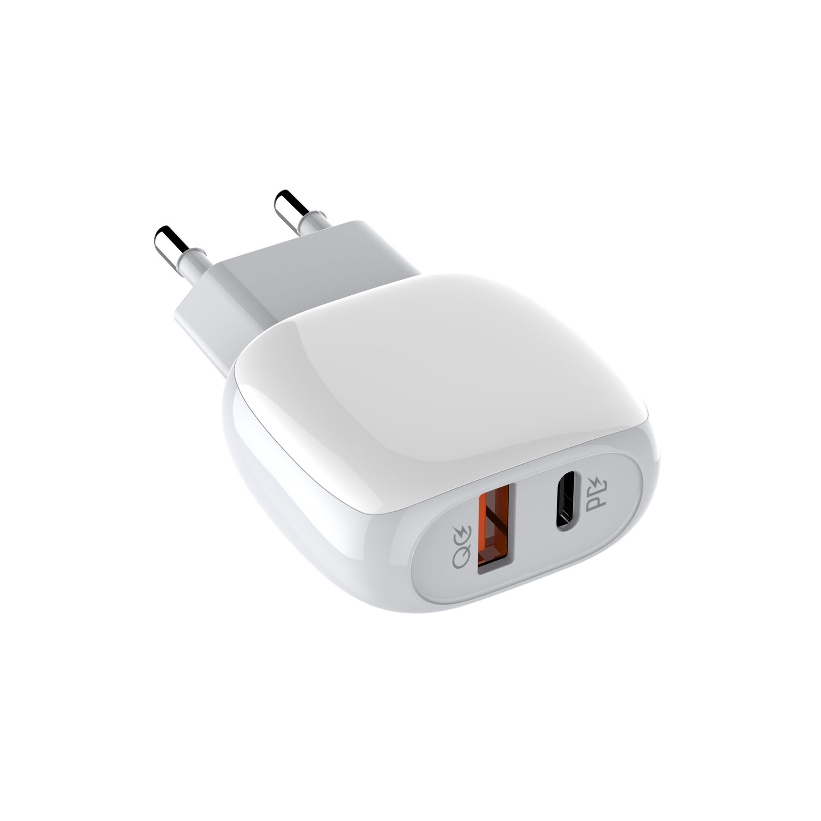 СЗУ-USB LDNIO A2316C (USB-A + USB-C, QC3.0, 20W) + кабель Micro USB белый  купить в Иркутске | Интернет-магазин Chizcase