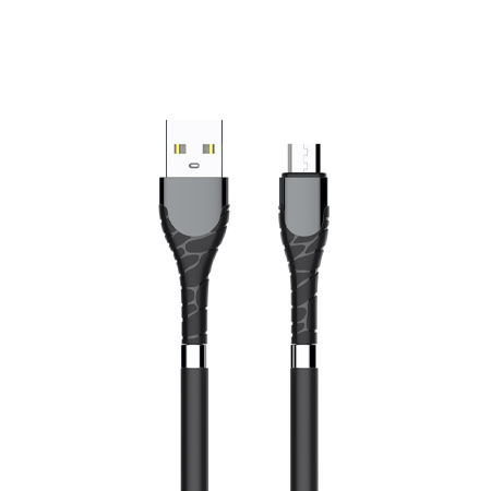 USB-кабель LDNIO LS511 Micro USB (2.4А, Magnetic) 1 м черный