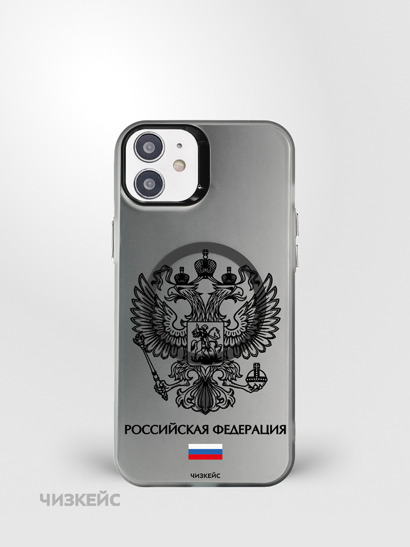 Чехол Чизкейс MagSafe iPhone 11 Федерация черный