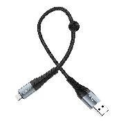 USB-кабель HOCO X38 Micro USB 0.25 м черный