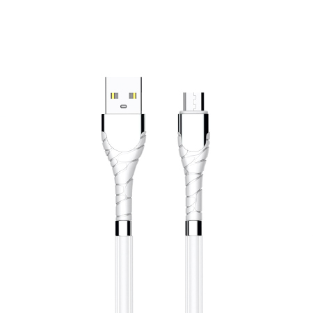 USB-кабель LDNIO LS511 Micro USB (2.4А, Magnetic) 1 м белый