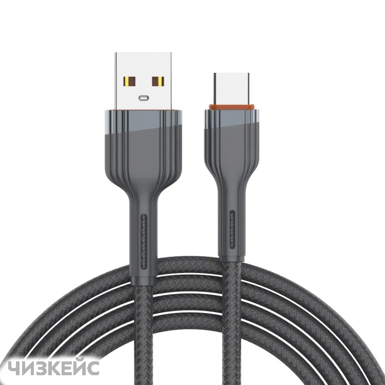 USB-кабель LDNIO LS641 Type-C (30W) 1 м серый