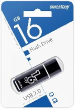 USB-накопитель 16 GB SmartBuy Glossy черный