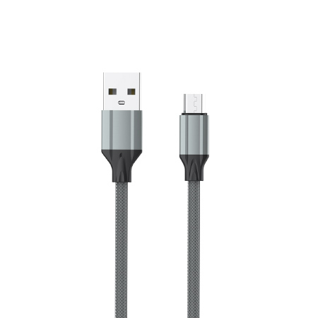 USB-кабель LDNIO LS442 Micro USB (2.4А) 2 м серый