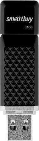 USB-накопитель 8 GB SmartBuy Quartz черный