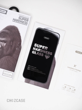 Защитное стекло SUPGLASS iPhone XR/iPhone 11 черный
