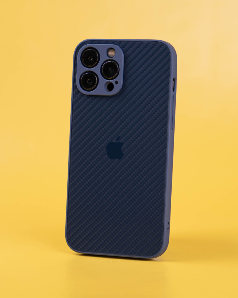 Чехол Business iPhone 13 Pro темно-синий