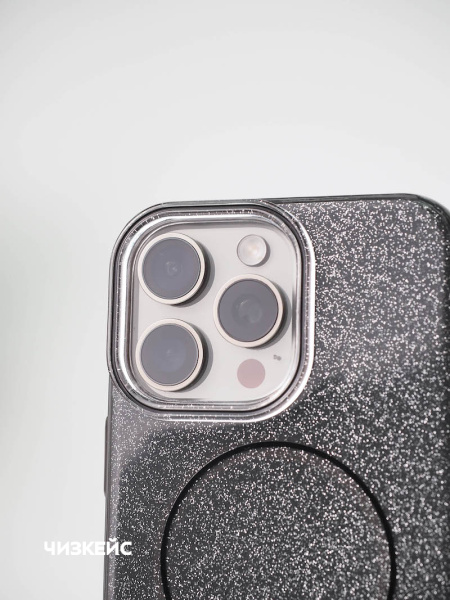 Чехол Крем-сода Magsafe iPhone 13/iPhone 14 черный