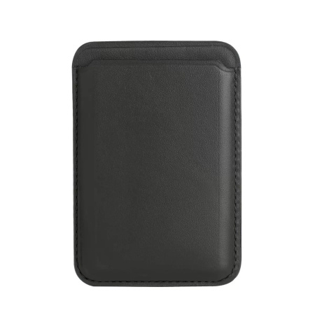 Картхолдер Apple Magsafe Leather Wallet One черный