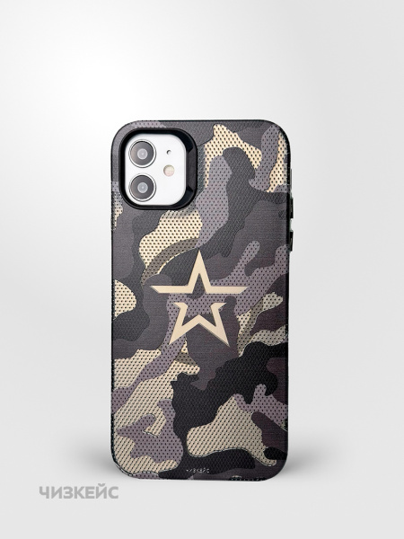 Чехол Чизкейс MagSafe iPhone 11 Звезда1 черный