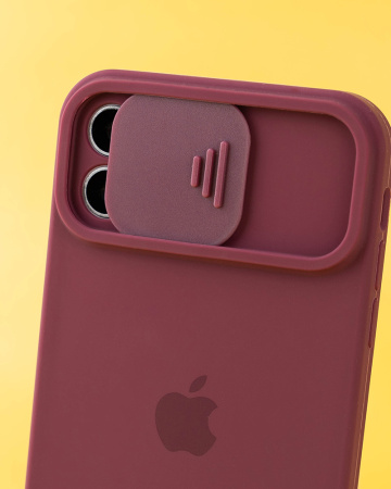 Чехол- накладка Touch Slide iPhone 11 фиолетовый