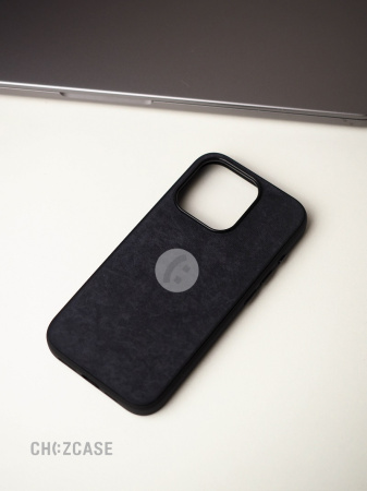 Чехол Apple FineWoven Case MagSafe iPhone 15 Pro черный