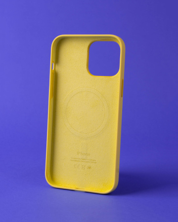 Чехол Apple Silicone Case Magsafe iPhone 12/iPhone 12 Pro силикон кипрский зеленый