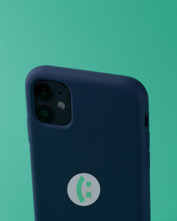 Чехол- накладка Apple Simple Case iPhone 7/8/SE 2020 темно-синий