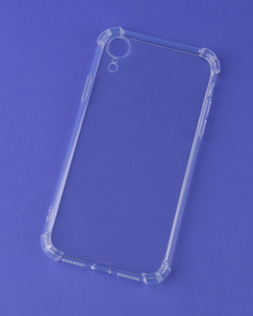 Чехол- накладка PP усиленный iPhone X/XS силикон прозрачный