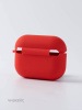 Чехол Apple AirPods 4 Silicone Case красный