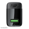 СЗУ AceFast A90 (1USB-A, 3.0A, QC3.0, PD 18W) + кабель Type-C черный