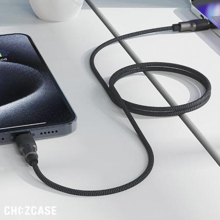USB-кабель AceFast C10-03 Type-C/Type-C (3A, PD 60W) 1 м черный