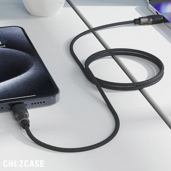 USB-кабель AceFast C10-03 Type-C/Type-C (3A, PD 60W) 1 м черный