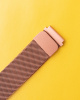 Ремешок Samsung Watch 20 мм миланская петля розовое золото