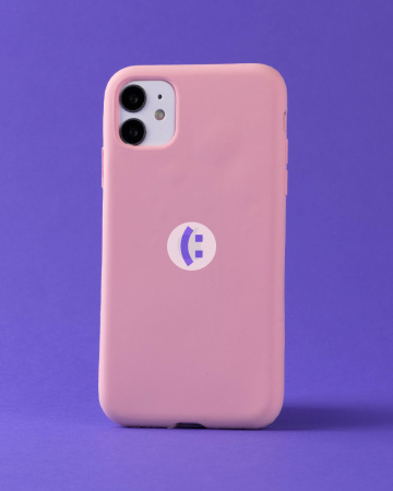 Чехол- накладка Apple Simple Case iPhone 14 Pro розовый