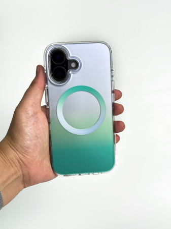 Чехол Рассвет iPhone 16 мятный