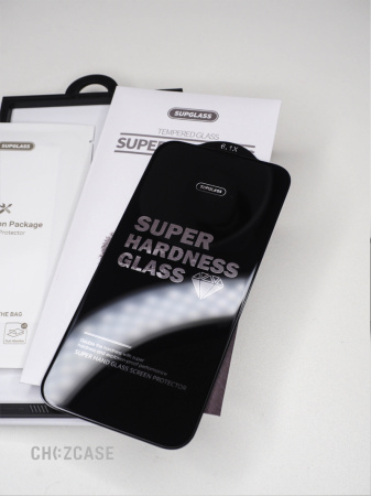 Защитное стекло SUPGLASS iPhone XS Max/iPhone 11 Pro Max черный