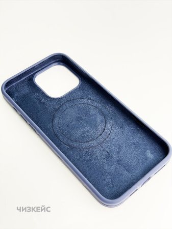 Чехол для iPhone 13 Pro в Иркутске с доставкой по России по цене 449 ₽ | Интернет-магазин Chizcase Чехол Палитра MagSafe iPhone 13 Pro темно-синий