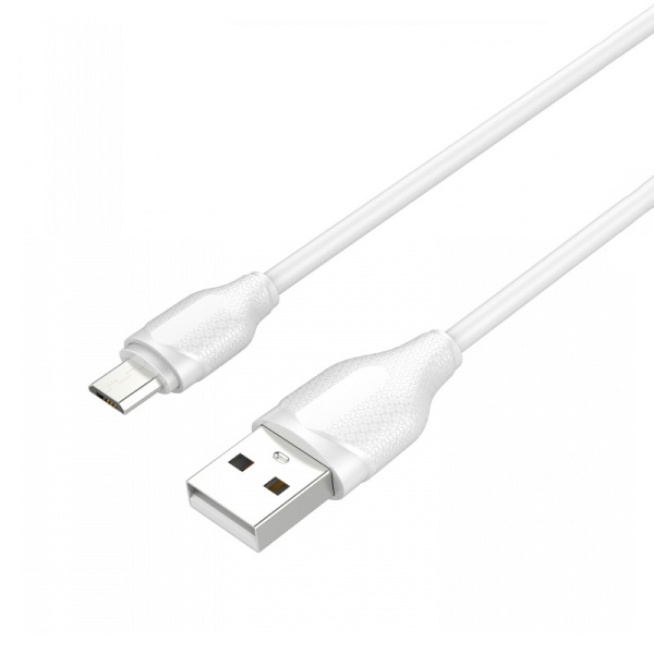 USB-кабель LDNIO LS371 Micro USB (2.1А) 1 м белый