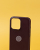 Чехол Apple Leather Case iPhone 13 Pro бордо