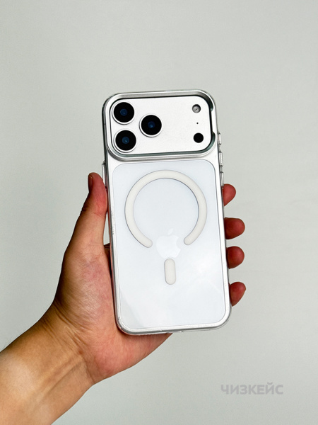 Чехол Невесомость iPhone 17 Pro Max/18 Pro Max MagSafe оранжевый