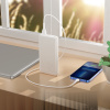 Внешний аккумулятор HOCO J87 10000mAh (2USB, PD 20W, QC3.0, LED) белый