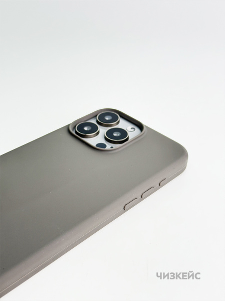 Чехол для iPhone 15 в Иркутске с доставкой по России по цене 599 ₽ | Интернет-магазин Chizcase Чехол Палитра MagSafe iPhone 15 серый