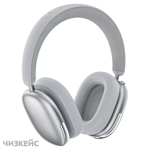 Наушники беспроводные AceFast H9 ANC (Bluetooth 5.4) полноразмерные серебро