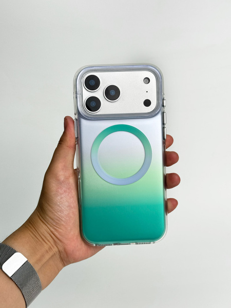 Чехол Рассвет iPhone 17 Pro мятный