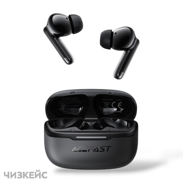 Наушники беспроводные AceFast W5 ANC (Bluetooth 5.4) черный
