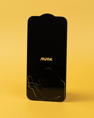 Защитное стекло ANANK 2.5D Gorilla iPhone 14 Pro Max черный