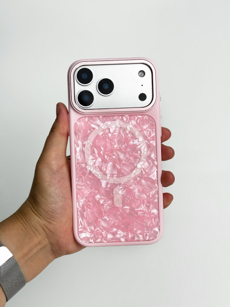 Чехол Фруктовый лед iPhone 17 Pro Max розовый