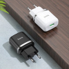 СЗУ HOCO C12Q (1USB, 3A,QC3.0) белый