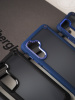 Чехол Лава Samsung S23+ темно-синий