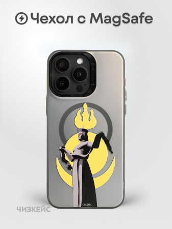 Чехол Чизкейс MagSafe Мать Бурятия черный